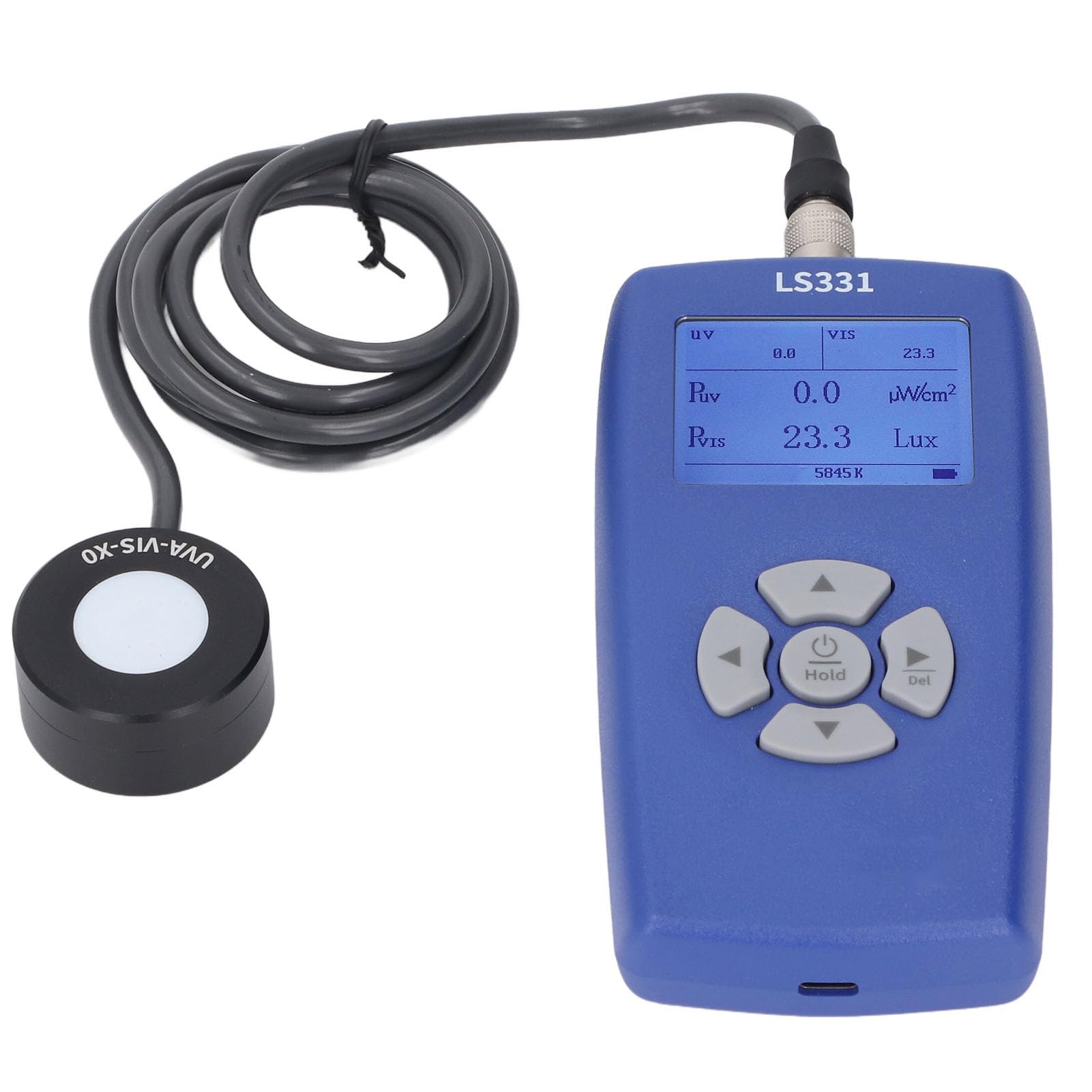 UV -Inspektionsradiometer -Multi Parameter Erkennung für Elektroschaltungsprüfgerät Hoher Genauigkeitssensor mit Digitaler Sonde Technologie Farbtemperaturmessung für