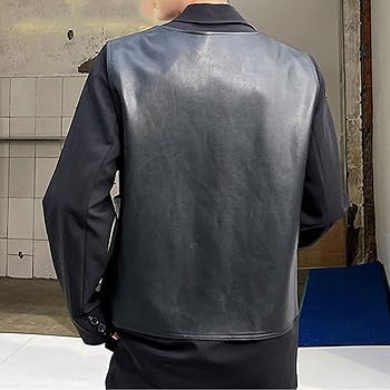 Amazon.com: Men's Multi Pocket Rivet Leather Work Vest
