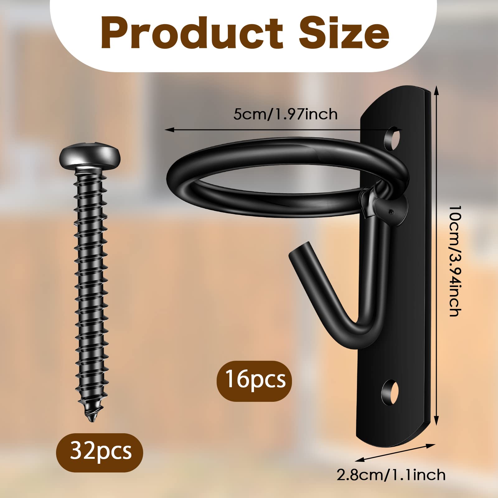 Amazon.co.jp: Tudomro 乗馬バケツフックハンガー 金属製バケツ