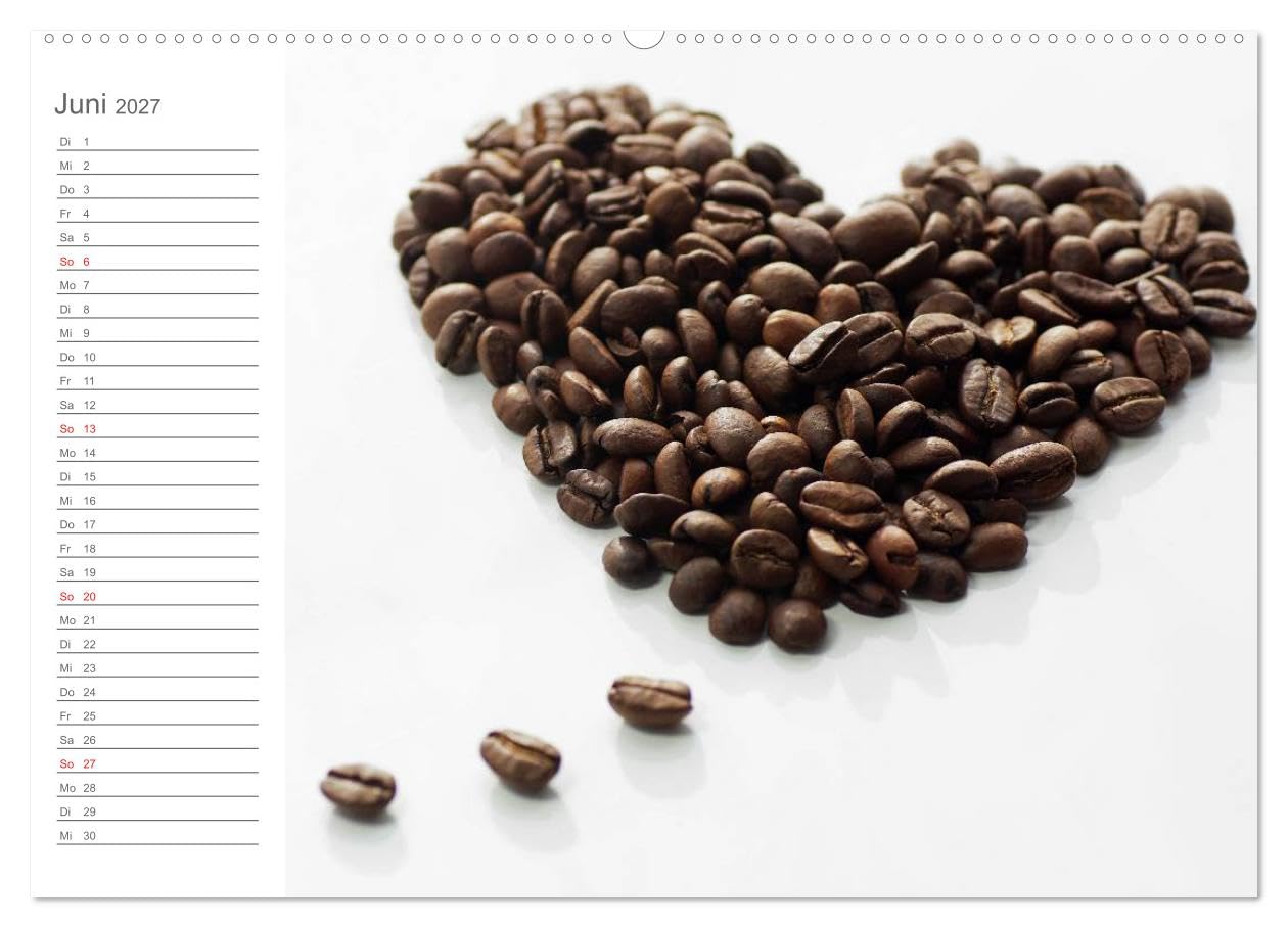 Kaffee-Pause Terminkalender Schweizer Kalendarium (Wandkalender 2027 DIN A2 quer), CALVENDO Monatskalender