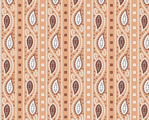 Image of Tundwal's Printed Cotton Reversible Dohar /AC Blanket for Single Bed |All Weather Light Weight | Rajasthani Printed Floral Design | Pack of 1-Leafs Beige