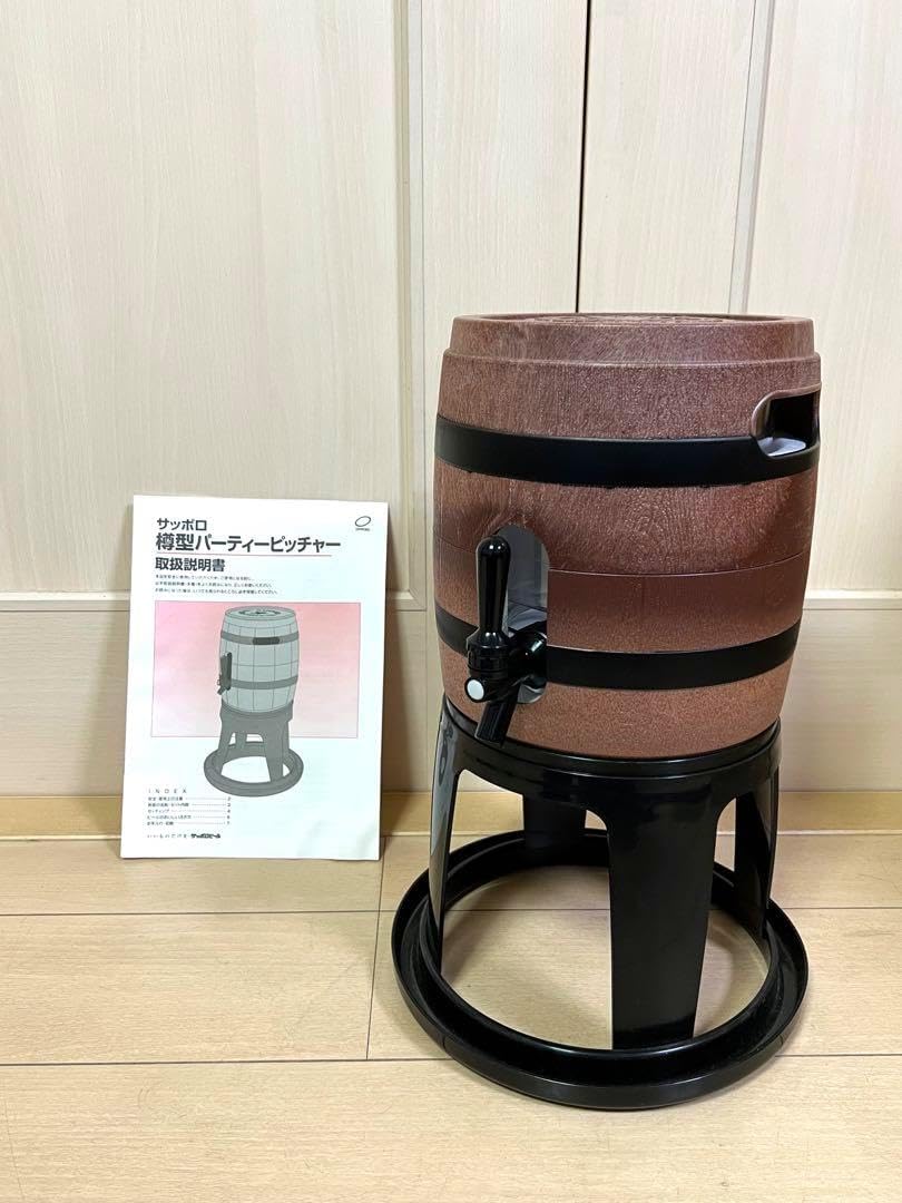 サッポロビール びあ樽くん 木製ビールサーバー 氷冷式 完動品 フル