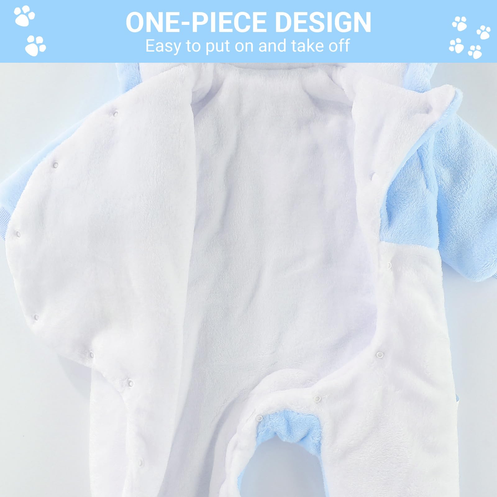 WYTbaby Tute da neve bambino Pile tuta neve Neonato Inverno con Cappuccio Calore Infantile pagliaccetto Tute Neve Outfit per Ragazze Ragazzi