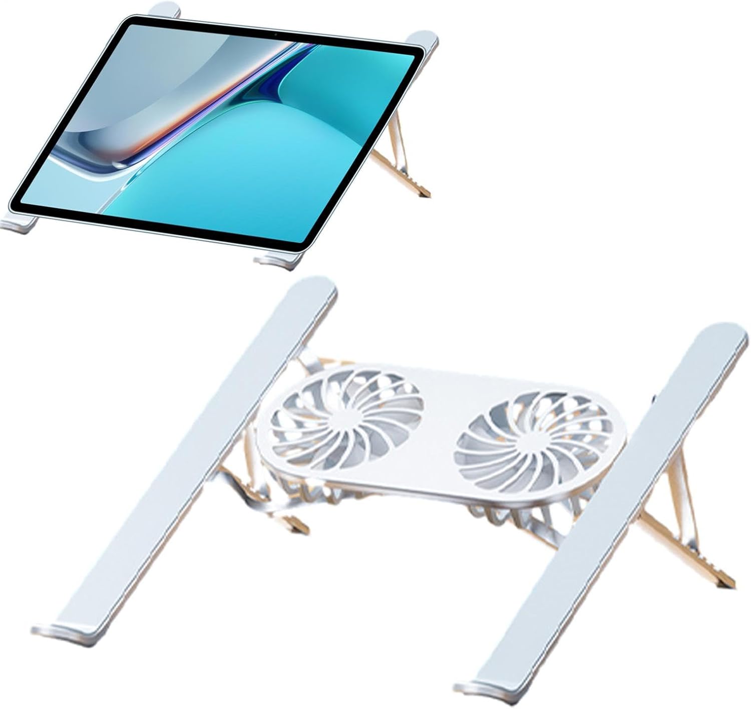 Laptop Cooling Stand,Fans Laptop Cooler Pad for 13-21 Inches Device | Effective Cooling Pad, Silent for, Game, Portable Notebook
