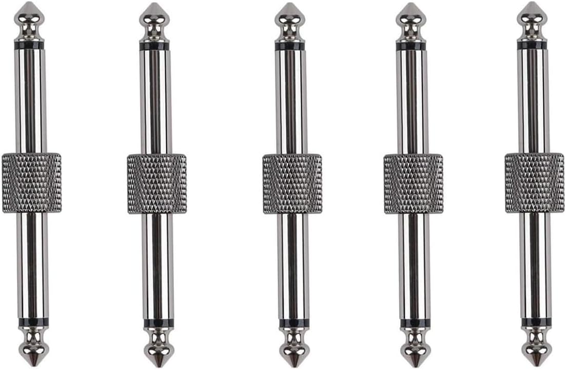 Pure Boost 20dB+ Clean Boost Pedal & IOppWin 5-Pack 6.35mm Mono Male to Male Patch Cables image 5