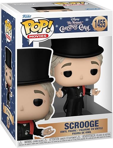 Funko Pop! Disney The Muppet Christmas Carol - Scrooge - The Muppets - Figura de vinilo coleccionable - Idea de regalo - Producto oficial - para