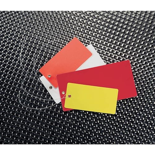 Blank Tag, 4-1/4 x 2-1/8 in, Wht, PK25