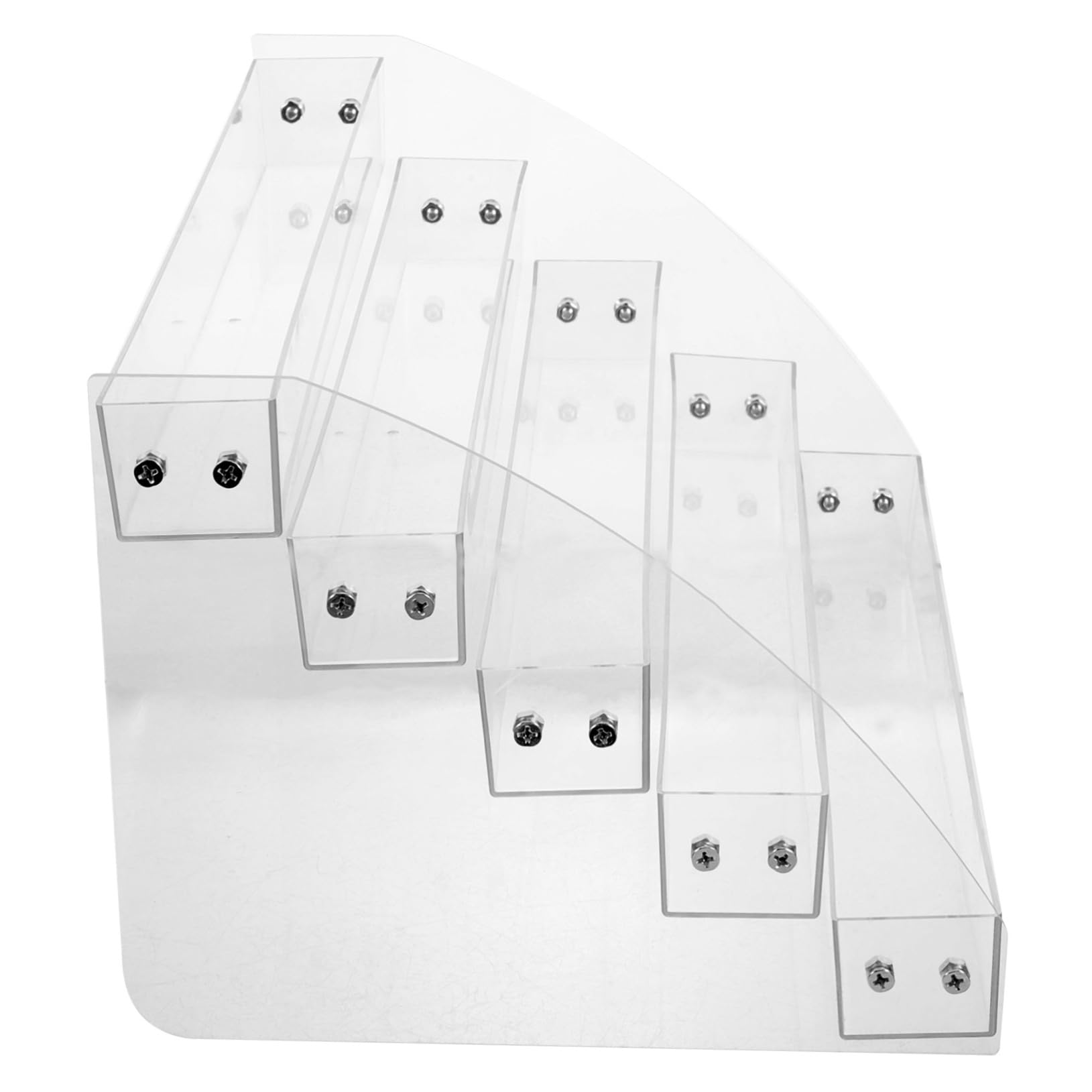 TOPBATHY Espositore Occhiali da Sole in Plastico a 5 Livelli Multiuso