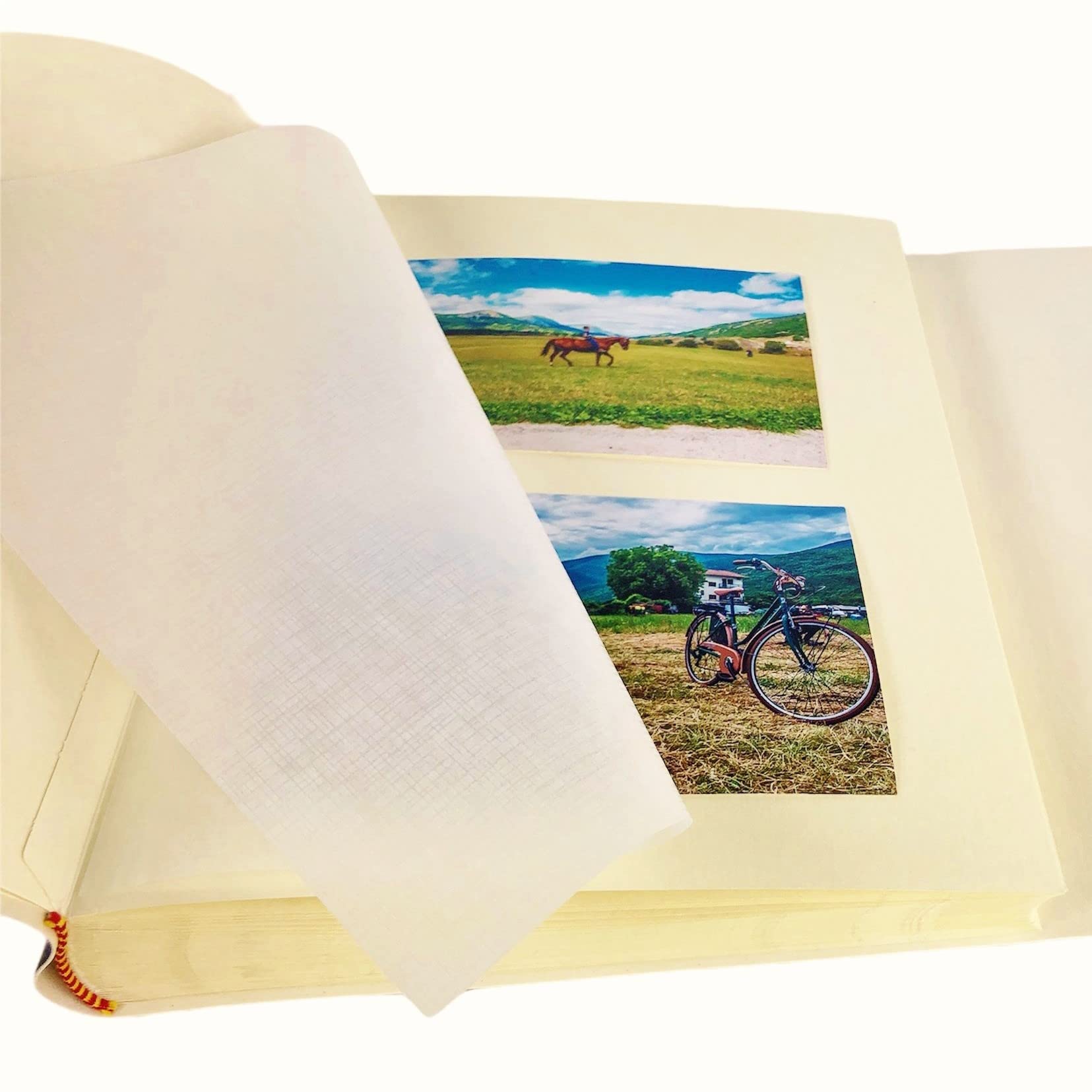 Sandy - Álbum de fotos hecho a mano en piel sintética con cierre rápido, elige el tamaño de "Personalizar", ideal para bodas, aniversarios, comuniones, bautizos, (marrón/rombo)