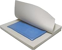 Vista 4 de Cojín para protección de la piel gel "E" para silla de ruedas, de Drive Medical, 14891, Azul oscuro, 1, 1