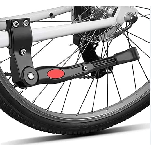 Ilsha Bike Kickstand Adjustable Aluminum Alloy