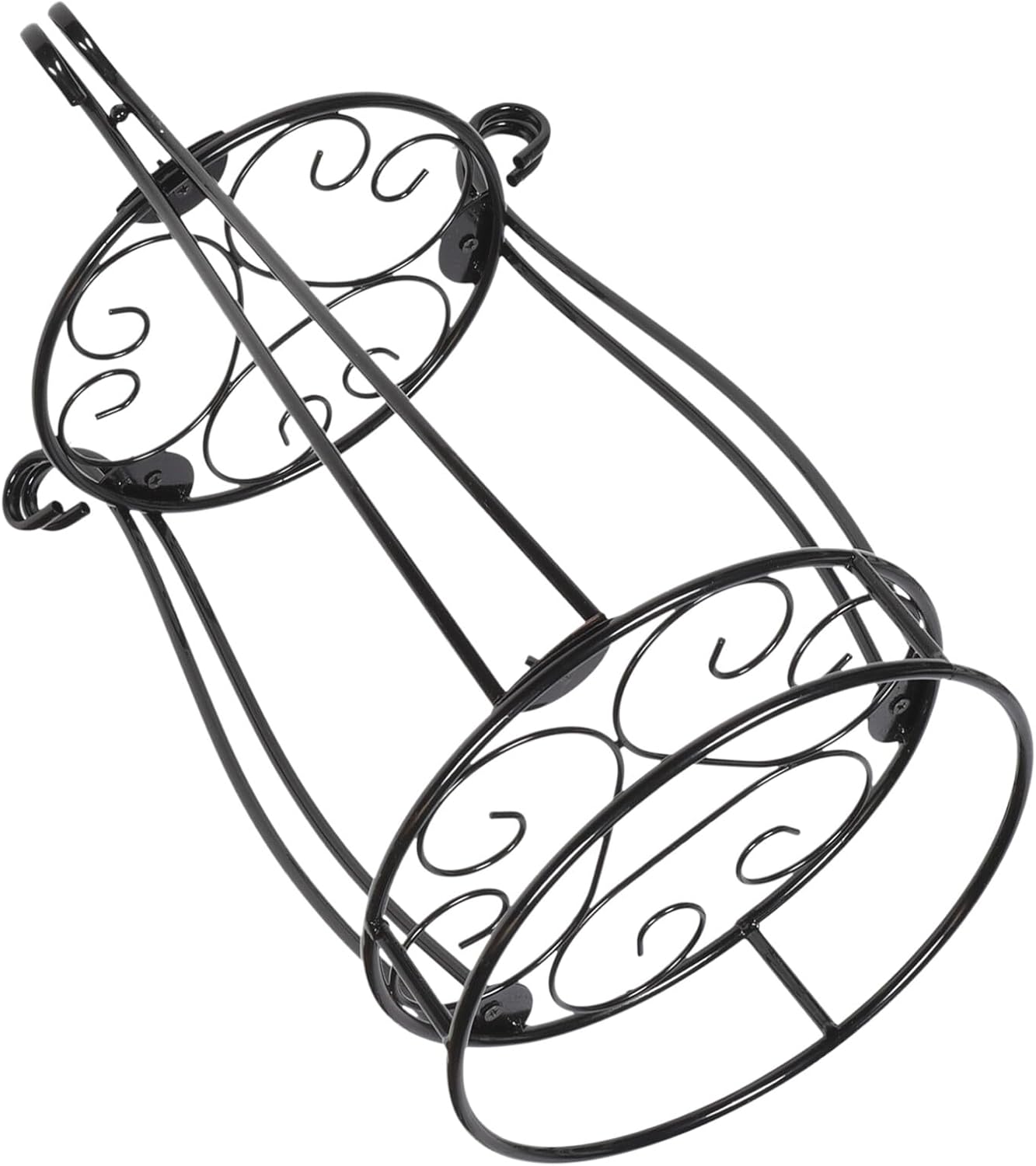 Metal Plant Stand Tall Multi-layer Flower Pot Shelf Indoor Outdoor Rustic Iron Plant Holder for Living Room Balcony Garden Decoration