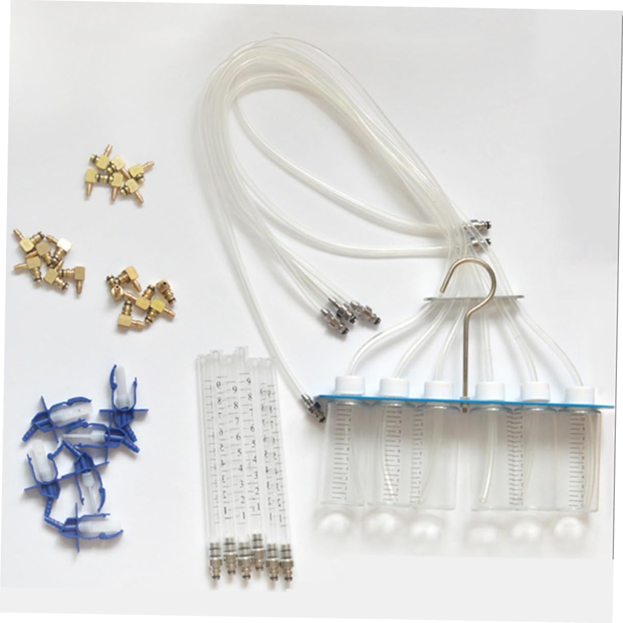 Professional Injector Pressure Tester Flow Rate Leak Off Kit for Common Rail