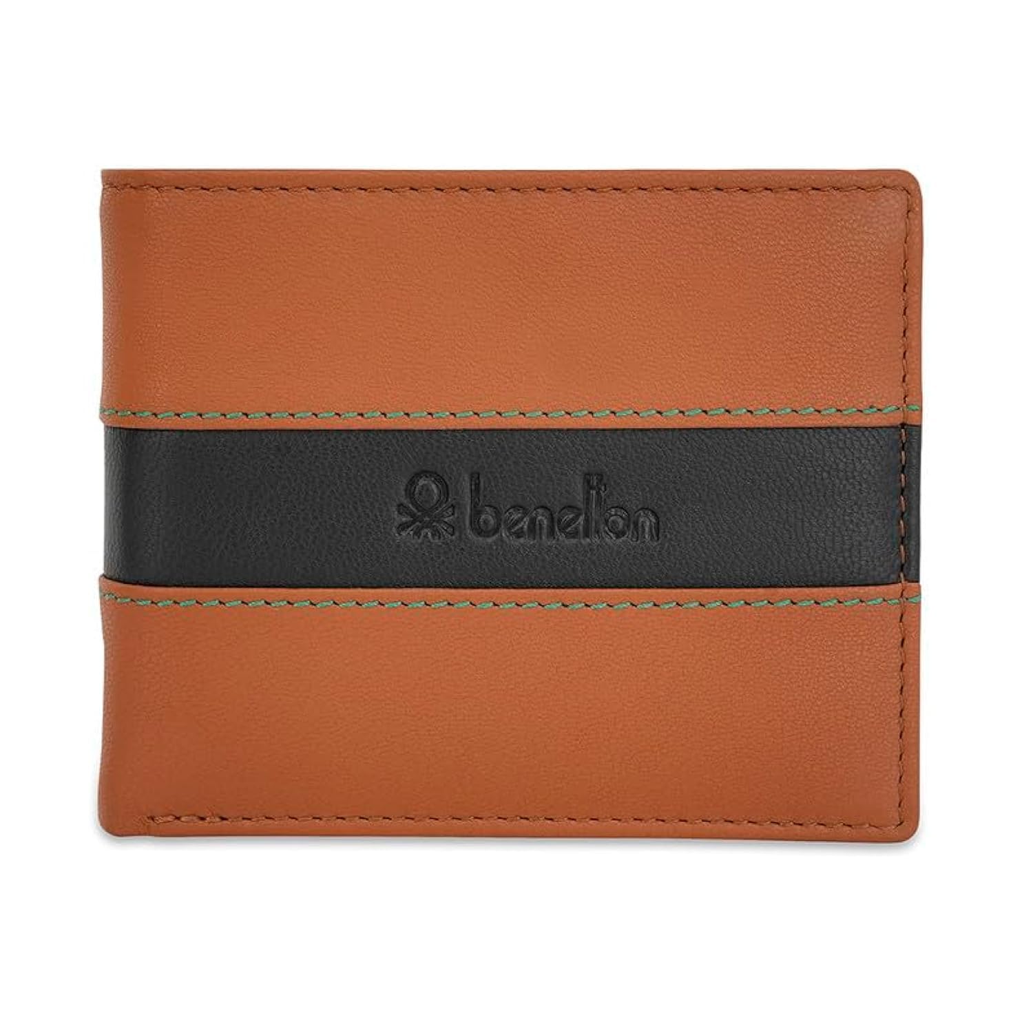 Gaspare Men's Leather Passcase Wallet - Tan-image-33
