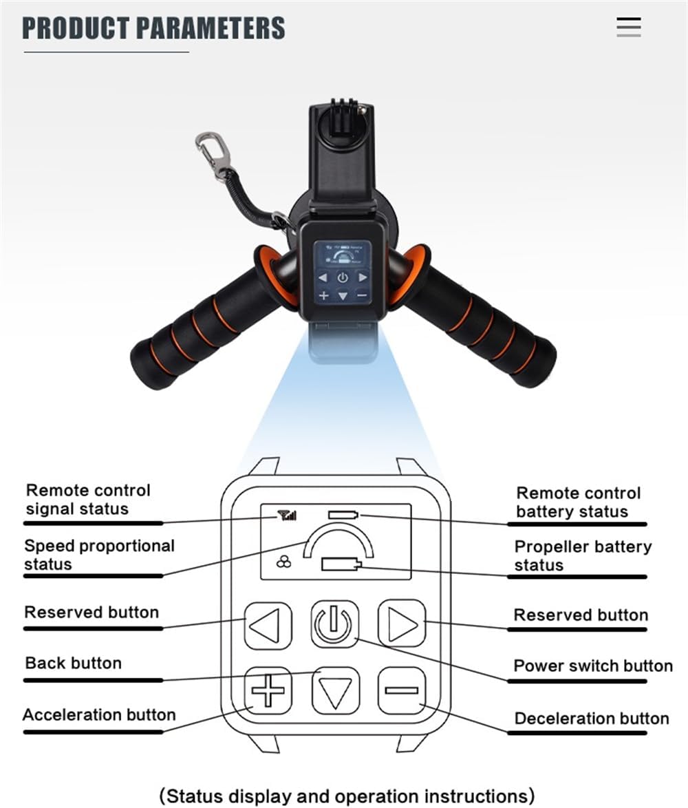 500 W electric underwater scooter, 40 m marine scooter from free immersion dive, engine without brushes 60 minutes water scooter battery removable for swimming pool 9 61DWBFyWyjL. AC SL1255