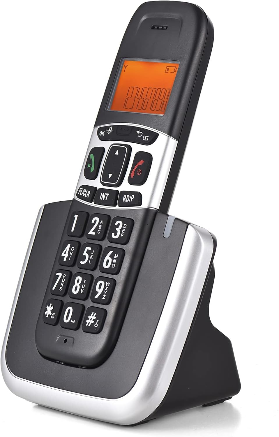 Bisofice Expandable Cordless Phone System with 3 Lines