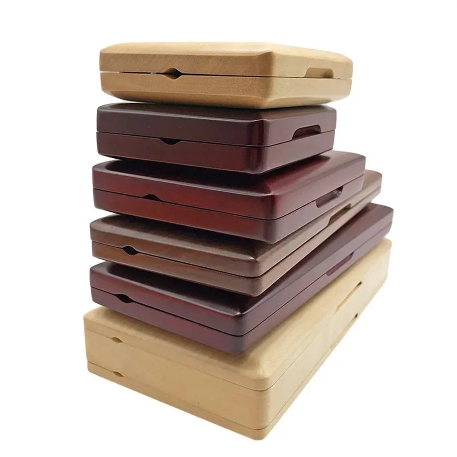 Boîte à Anches Étui en bois d'érable for sifflet de basson(Wood,1 pack of 3 pieces)