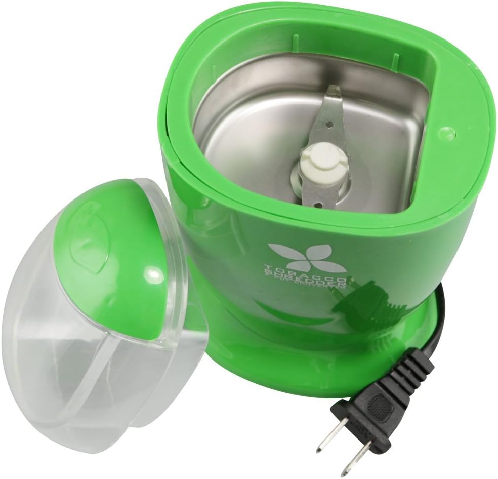 Electric Tobacco Shredder And Cut Converter Green Pack Of 1