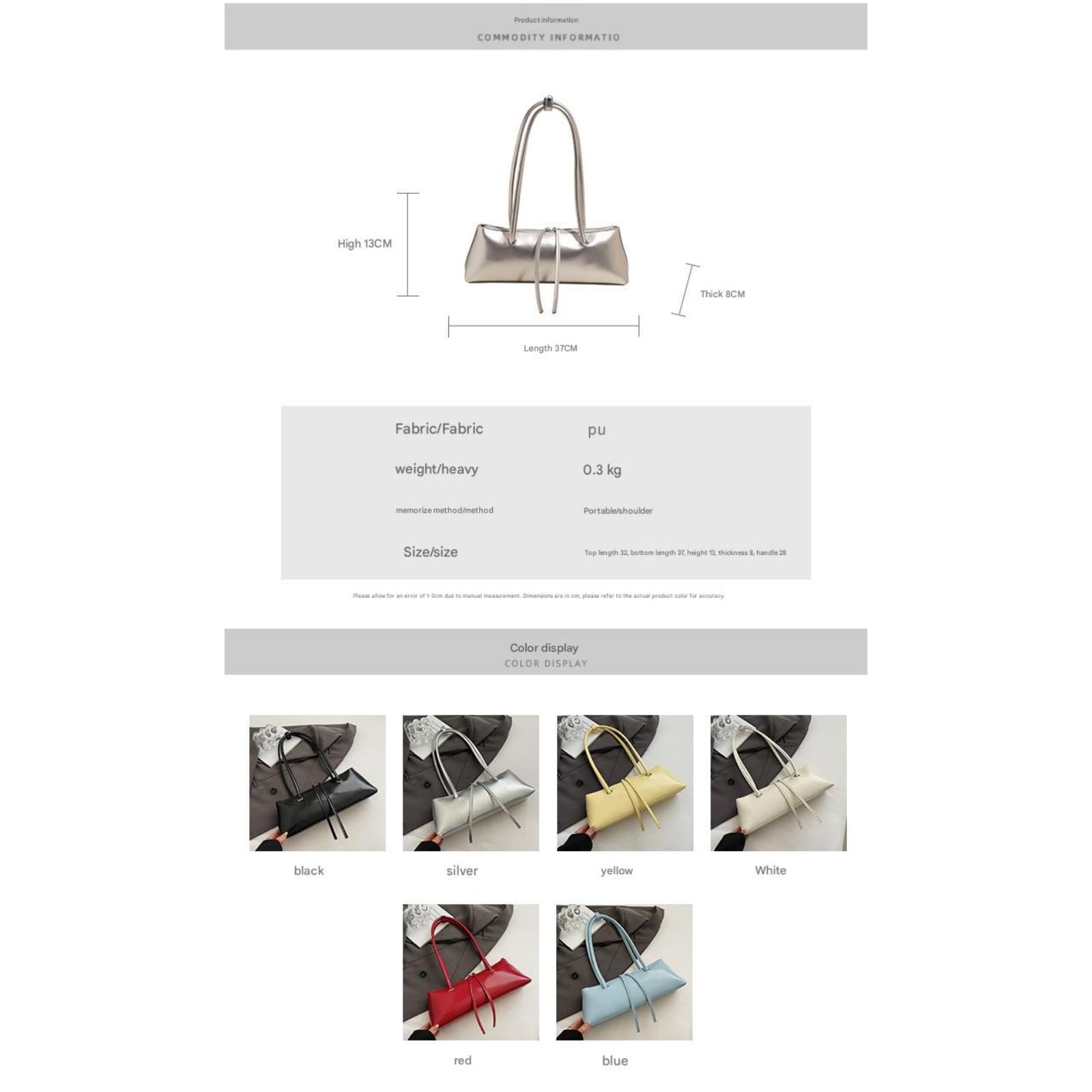 Borsa A Tracolla Elegante Semplice E Versatile-rosso-37 * 8 * 13