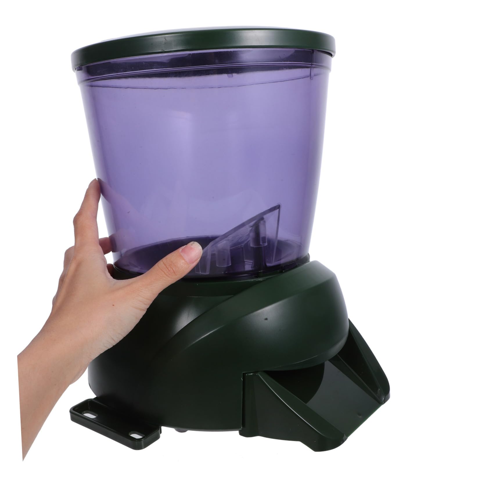 DOITOOL Alimentador Automático Peces Pantalla LCD, Dispensador Comida para Acuarios y Estanques