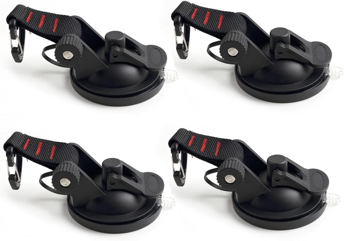 Tyasdery Duty Suction Cup, Powerful Sucker with Securing S Hook Anchor Heavy Tensioner for Home, Workshop for Tie Down Luggage