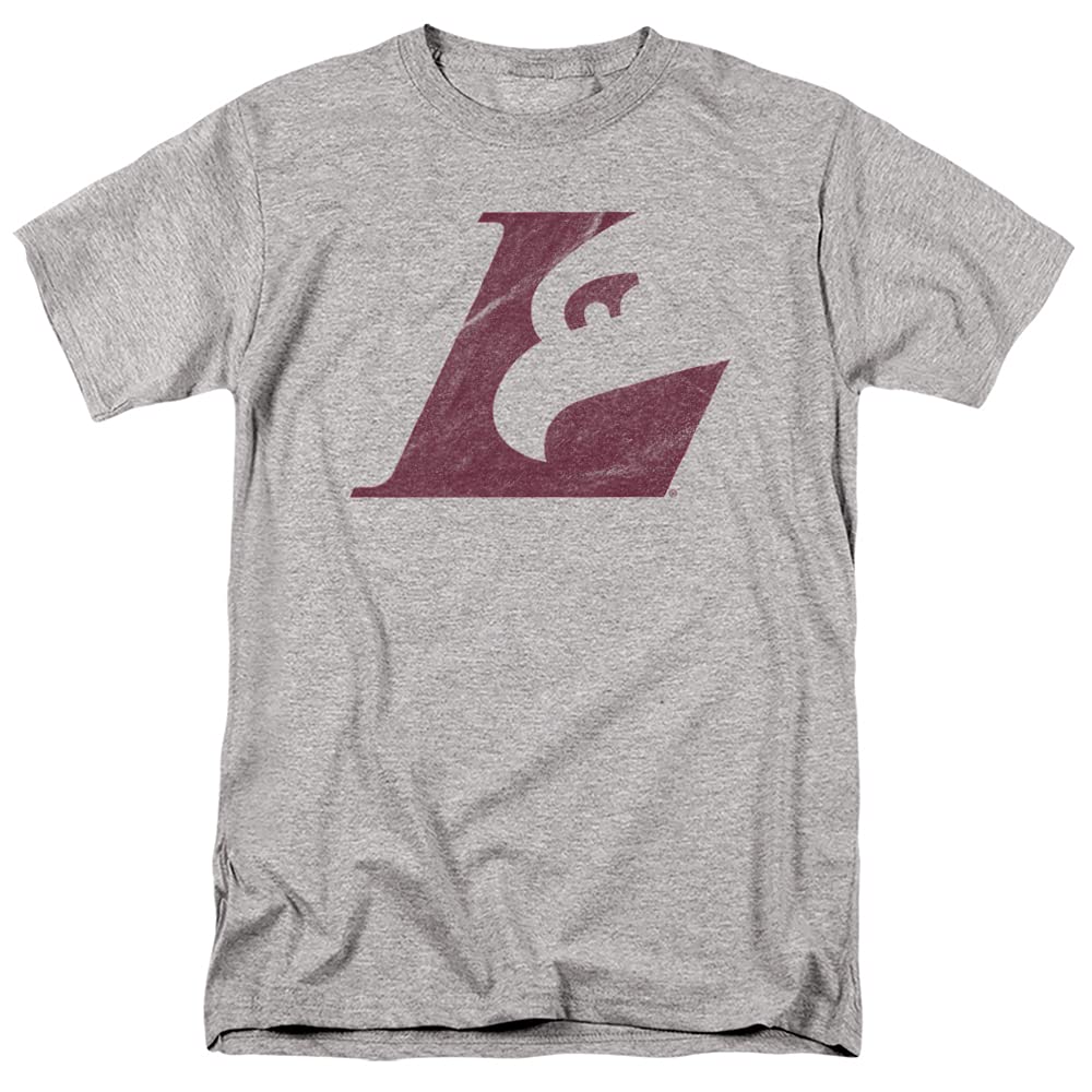 LOGOVISION Official Collegiate Distressed Primary Logo Adult T-Shirt Collection — view 102