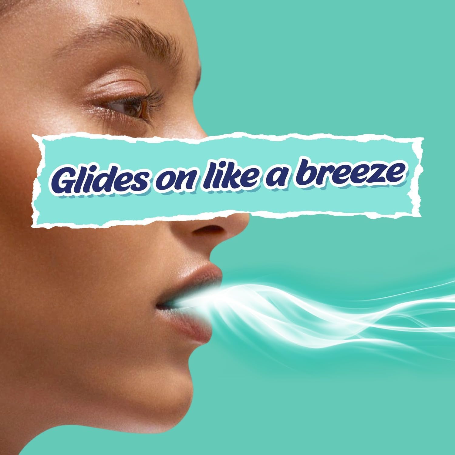 Mountain Breeze Oral Hygiene Mouth Freshener Sugar Free Spear Mint Flavoured Breath Strips (24 Strips Each Cassatte)-Pack of 1(3 Cassette) NEW