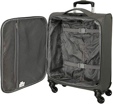 Roll Road Royce Cabin Bag, Grey, 4 Wheels