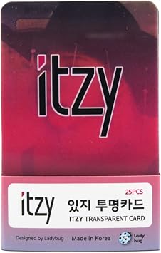 K-POP IDOL Group New Kpop Photo Message Card 56pcs set Postcard / 56sheets or Transparent Card 25pcs set ITZY Transparent