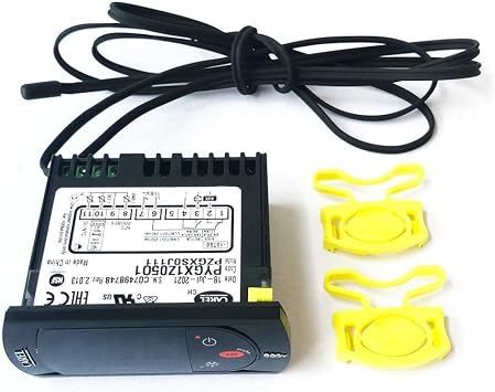 New Carel Model PZGXS0J111 Temperature Thermostat with Temperature Sensor Probe - 115v Technician Ready Bundle