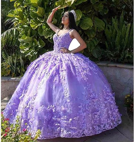 Miniatura 3 de Vestidos de fiesta de quinceañera Charro con cuello en V y flores florales 3D con purpurina y vestido de baile