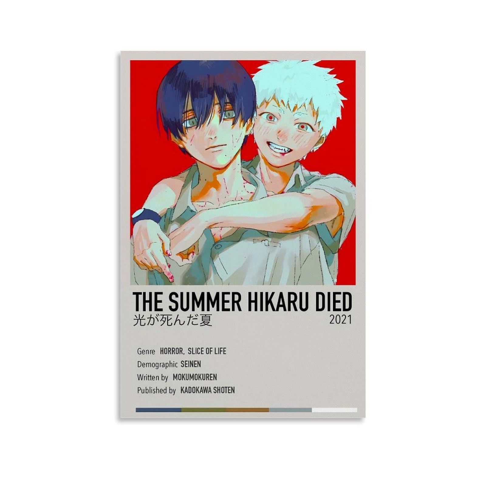 VZURF Poster Sur Toile The Summer Hikaru Died 1 - Décoration