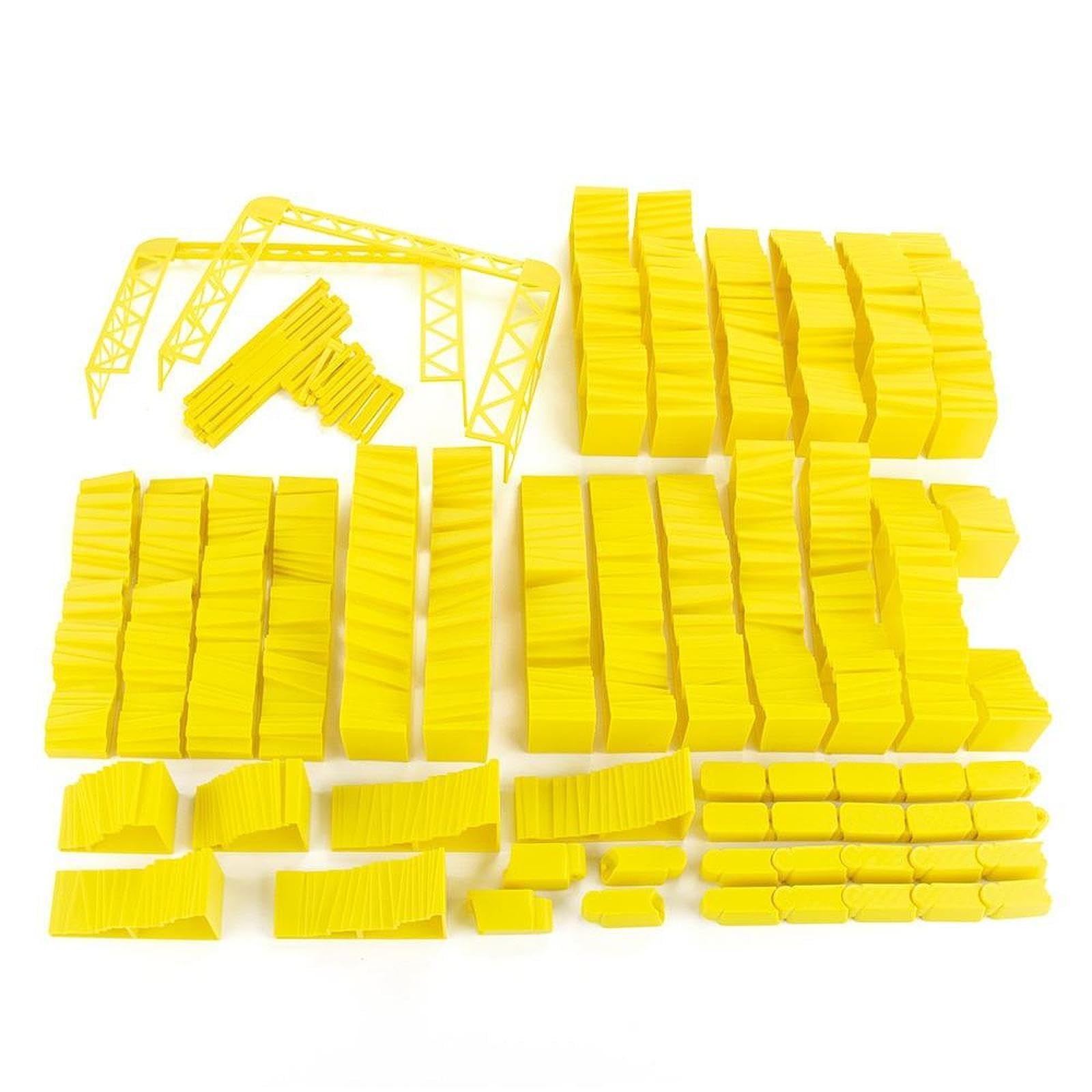 Qianly Ponte Radiocomandato per Veicoli Fuoristrada in Miniatura, Simulazione di Percorso a Ostacoli, Rampa di Prova Professionale, Accessorio in Polipropile, Style C