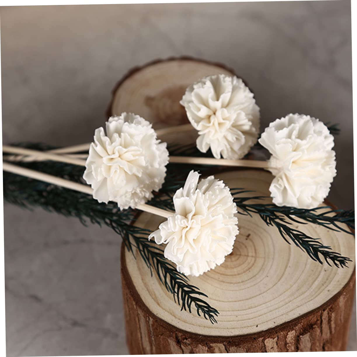 5 Set Rattan Per Aromaterapia Fiore Camera Bagno Profumo Piccolo Bastoni Bastoncino Diffusore Di Fragranze Floreali Bastoncini Di Fiori Diffusori 6 Pezzi * 5