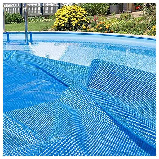 Solar Pool Cover/Solpoolöverdrag Poolöverdrag för Pooler I Marken/Ovan Marken, Utomhus Trädgård Värmehållande Filt, Rektangulär Bubbelpool (Size : 2m×7m(6.5ft×23ft))