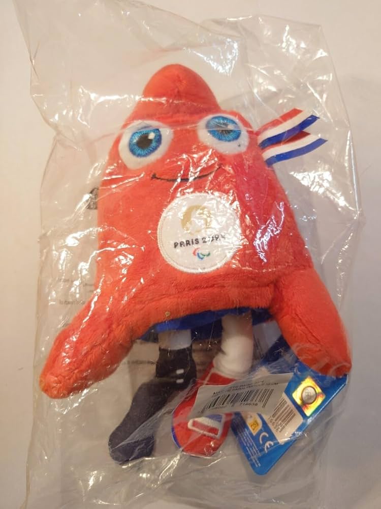 パリパランピック マスコット フリージュ ぬいぐるみ グッズ 2024 サッカー Amazon.co.jp: パリパランピック マスコット フリージュ