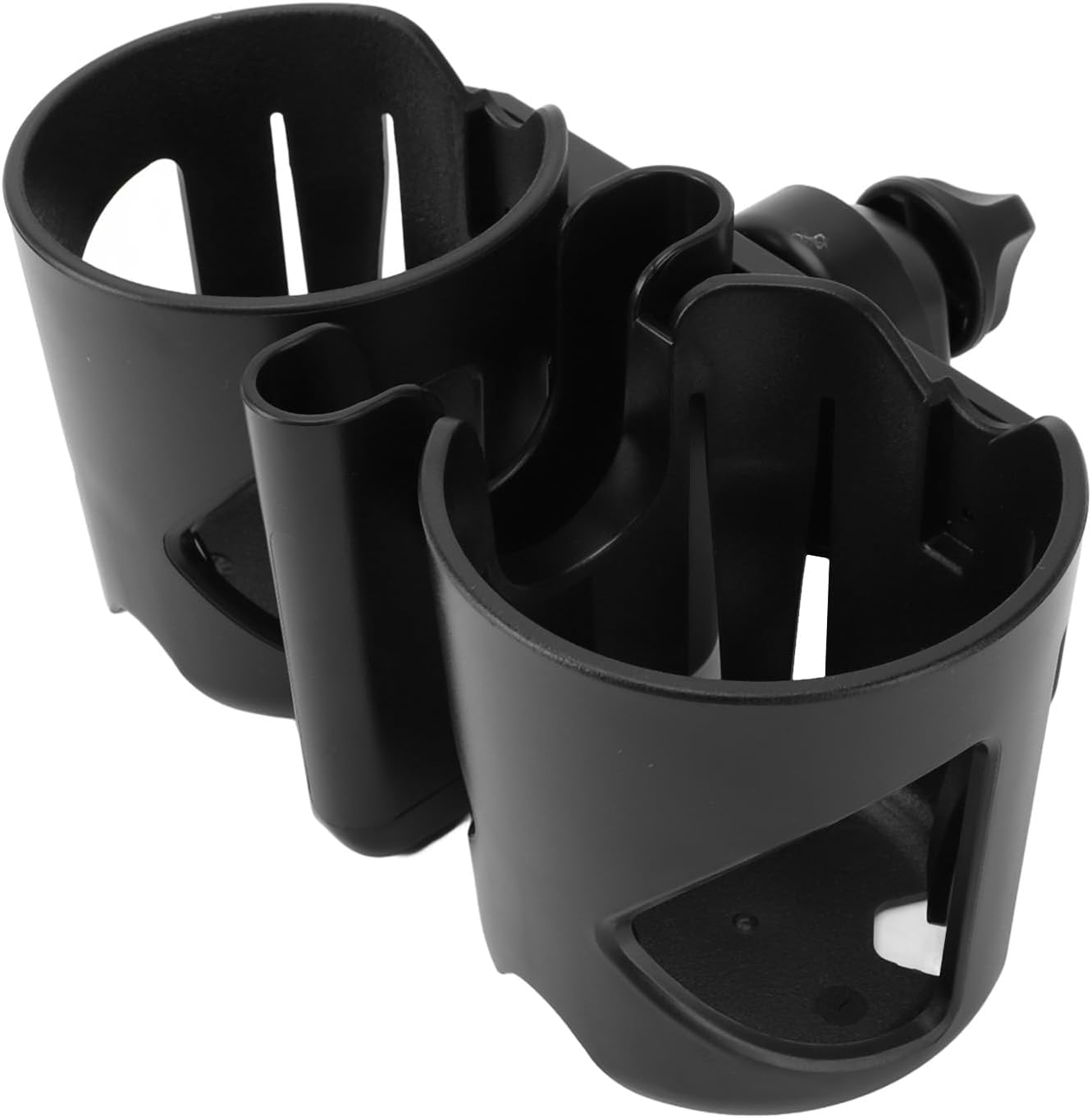 JTLB 3 in 1 Stroller Cup Holder Phone Holder Baby Bottle with Adjustable Secure Fit for Stroller Walker Shopping Cart