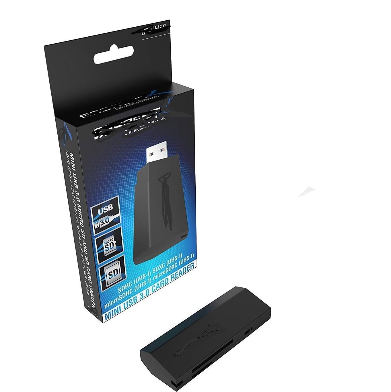 USB 3.0 High Speed 2 in 1 Multi Card Reader with LED Indicator Supports All Standard SD/SDHC/SDXC and Micro SD/Micro SDHC/Micro SDXC Cards-image-12