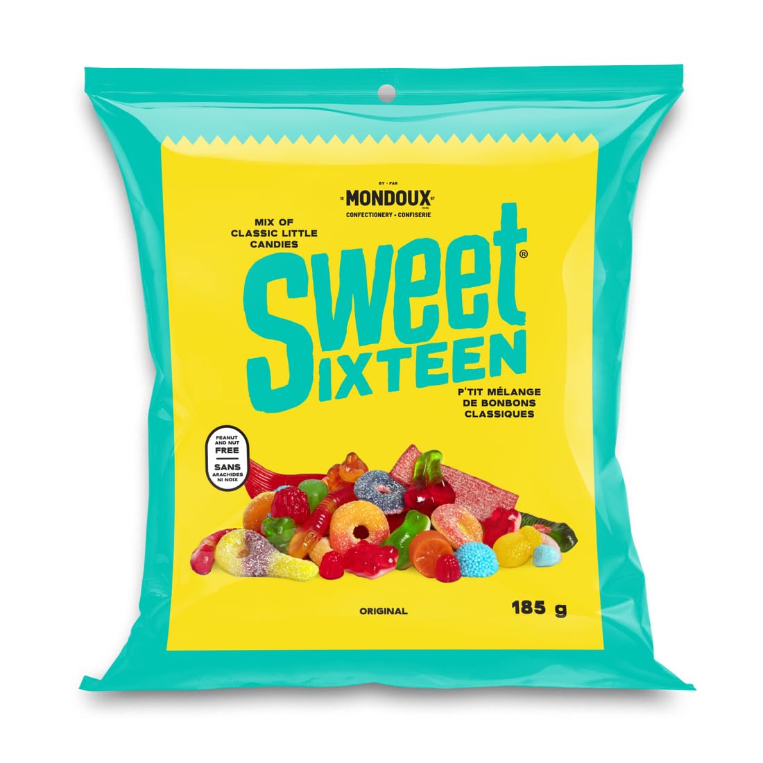 Amazon.com : Mondoux Sweet Sixteen Original Gummy Candies, 185g