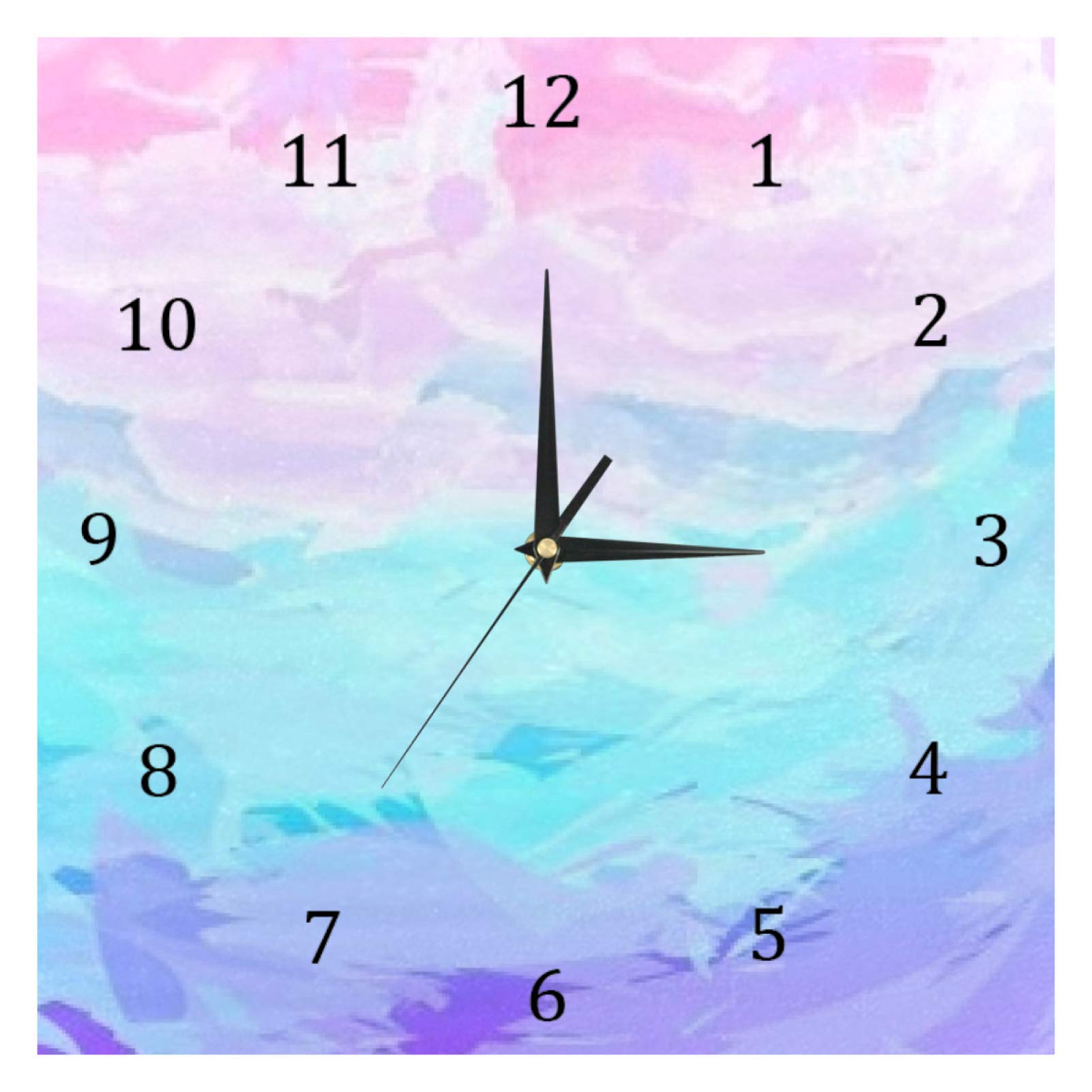 Horloge murale fantaisie nuage pour salon et cuisine moderne