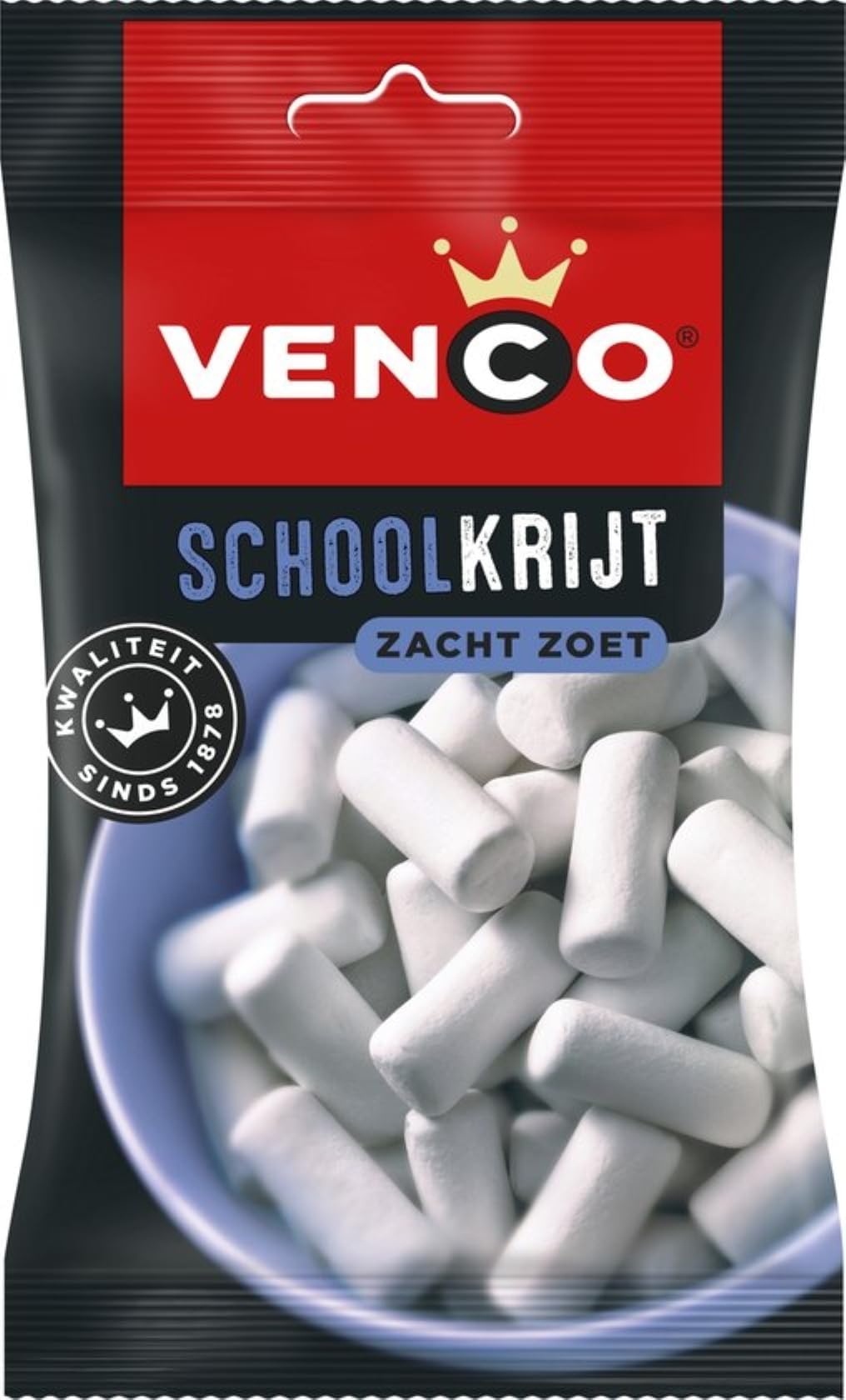 Schoolkrijt Soft Sweet Licorice "Chalk" 120g Bag (Pack of 2)