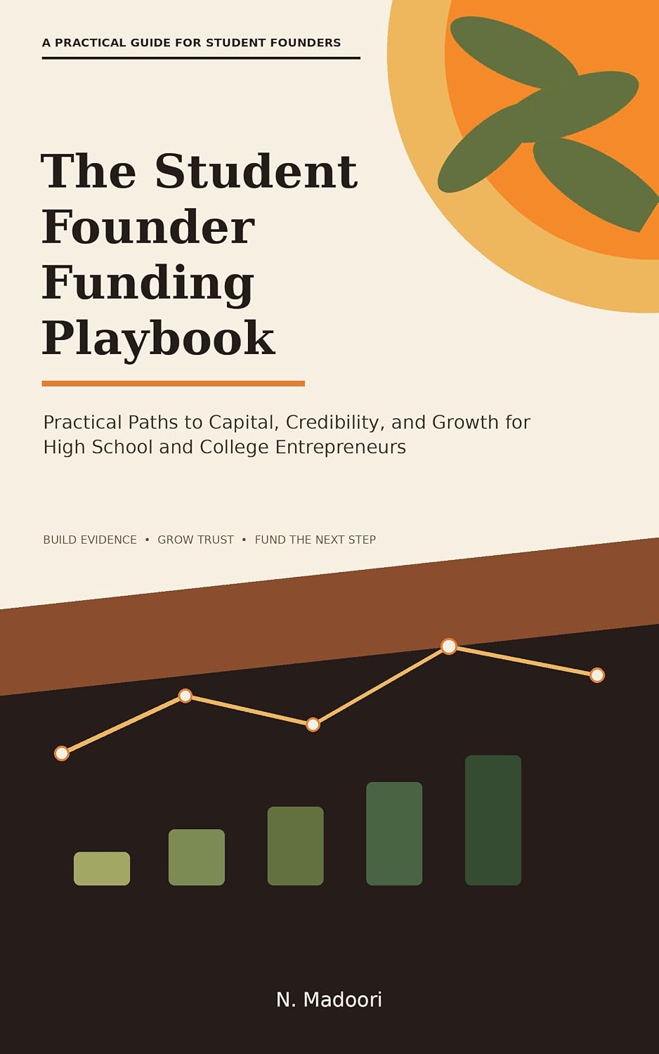 Cover of The Student Founder Funding Playbook by N. Madoori