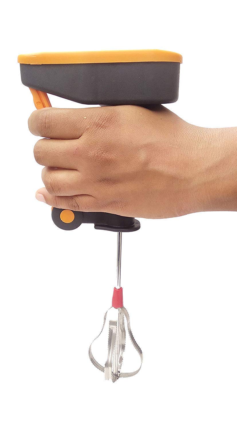 Kproxi Power-Free Hand Blender and Beater in Kitchen Appliances with High Speed Operation (Egg and Cream; Milkshake; Soup; Lassi; Butter Milk Maker; Multicolour)-picture-16