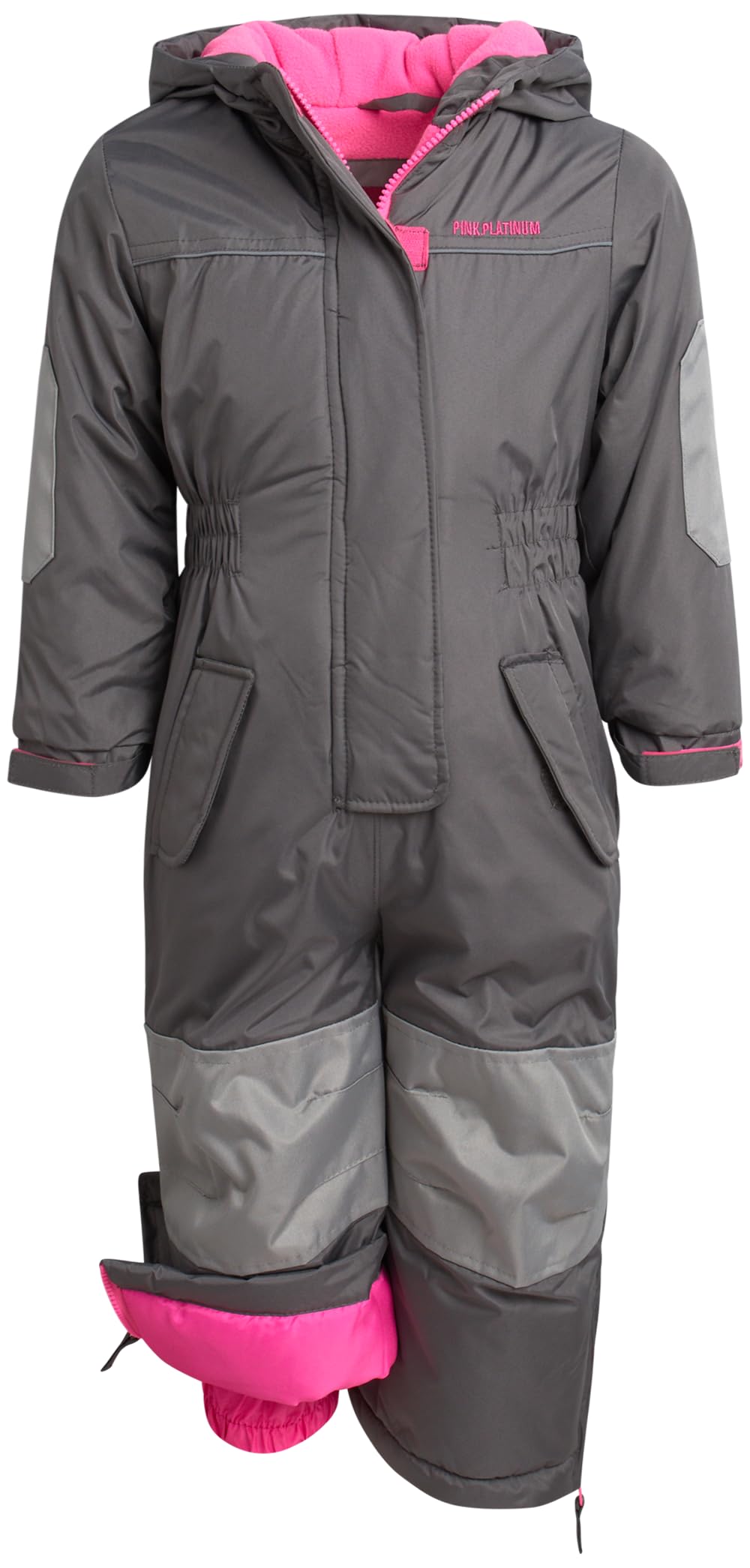 Pink Platinum Girls' Snowmobile Snowsuit