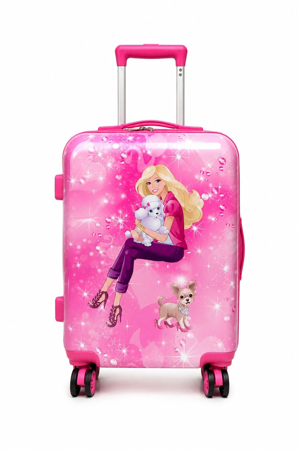 Preeti Baby Kids Luggage Trolley Bag,Cute Girl Print, Lightweight, 360° Spinner Wheels, Travel Suitcase_(512-20)-picture-19