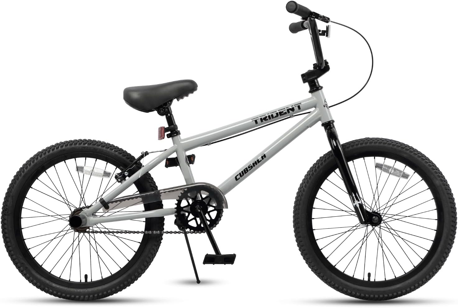 cubsala 20 24 26 Inch BMX Race Bike Trident Bicycles Beginner-Level to Advanced Riders with 2 Pegs, Multiple Colors