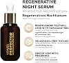 Night serum containing Vitayes Herbaglow NRG and hyaluronic acid, regenerative effect for facial care 30 ml