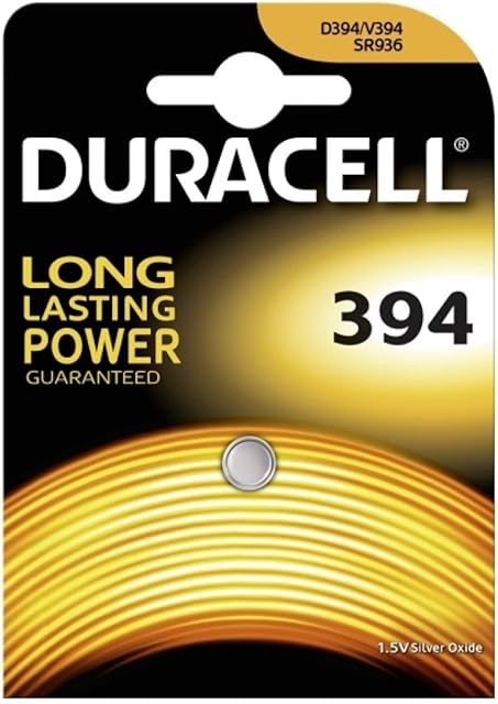 Duracell 394 1.55v Silver Oxide Watch Battery