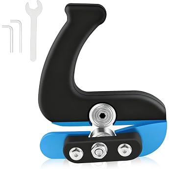 Portable Edge Cutter Edge Planer Wood Edge Cutter Edger with Two Offset Bearings for 0.3-2.5mm Materials for Box/PVC/ACP/Melamine/Vinyl Laminate