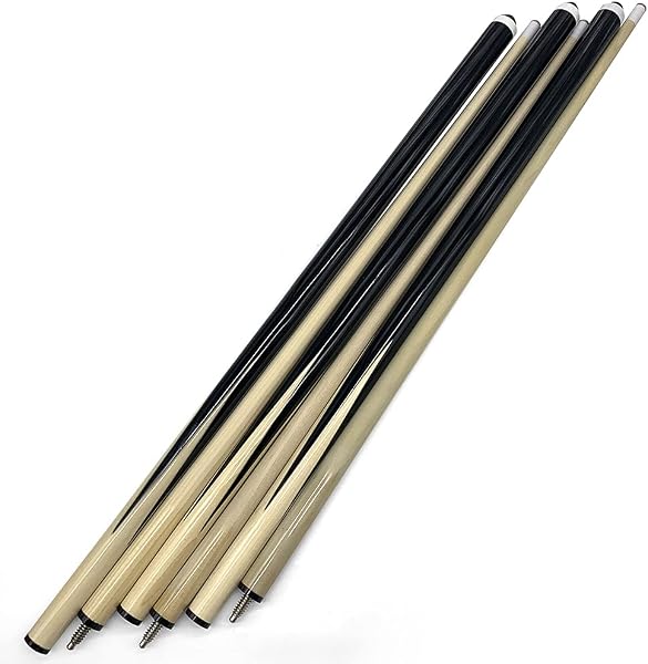 Cenmo, Stecca da Biliardo in Legno, 2 Pezzi, per Biliardo e casa, 144,8 cm, 2 Pezzi - 5